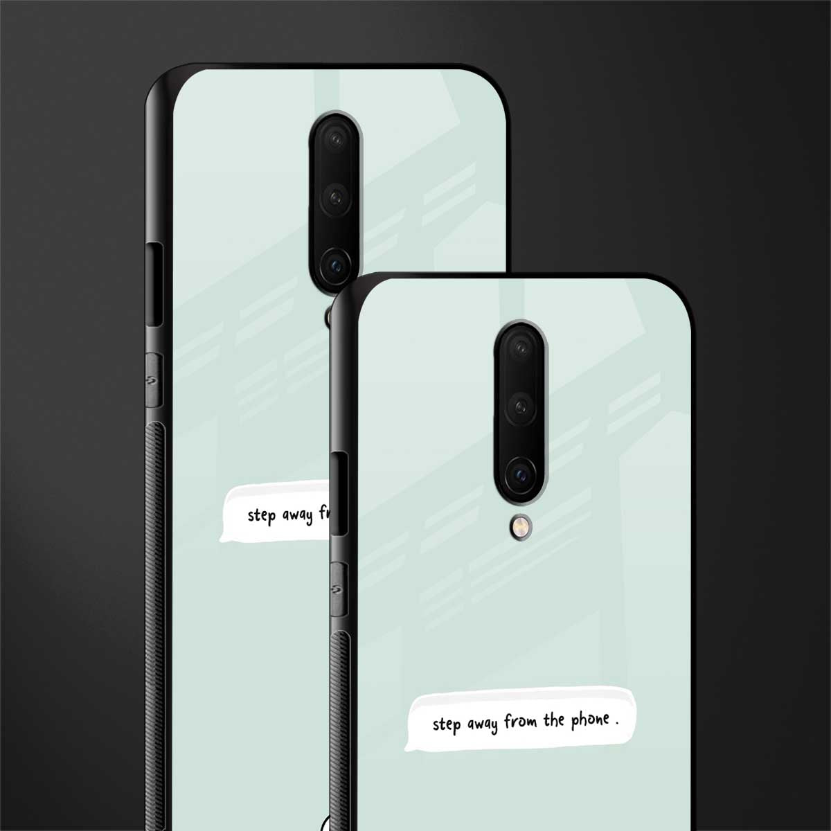 step away from the phone glass case for oneplus 7 pro image-2