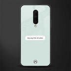 step away from the phone glass case for oneplus 7 pro image