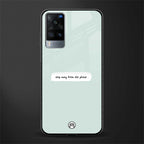 step away from the phone glass case for vivo x60 image