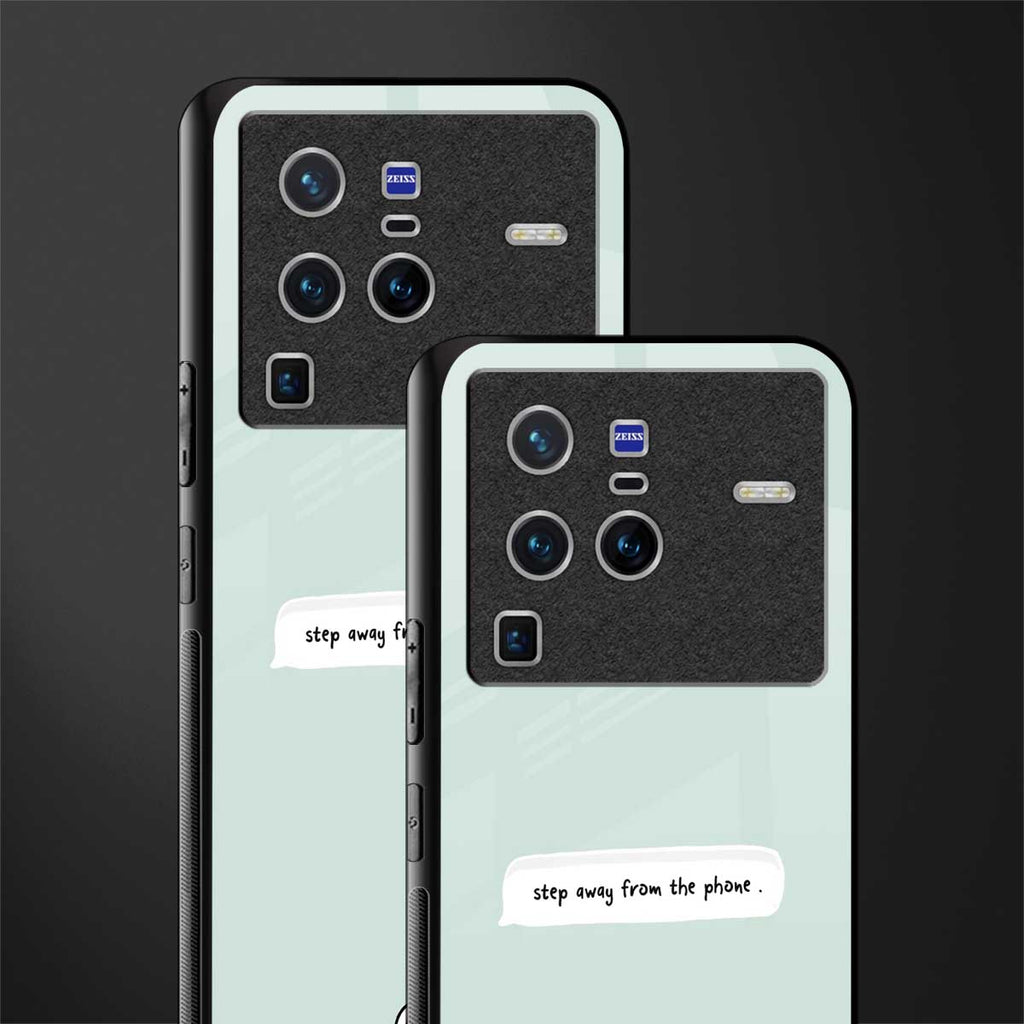 step away from the phone glass case for vivo x80 pro 5g image-2