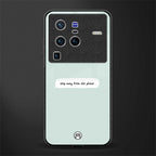 step away from the phone glass case for vivo x80 pro 5g image