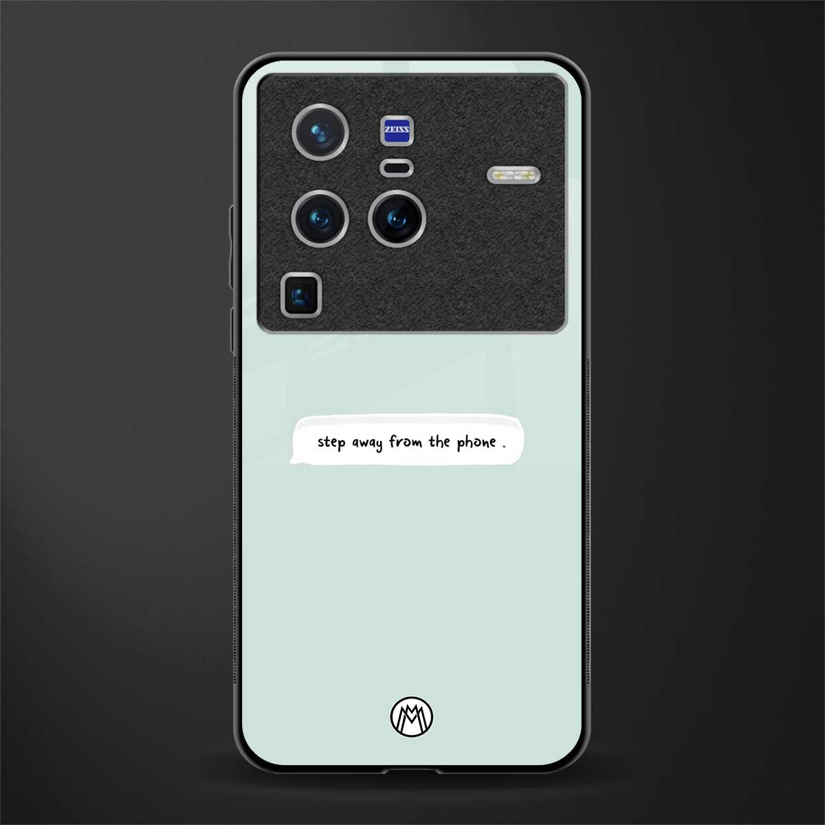step away from the phone glass case for vivo x80 pro 5g image