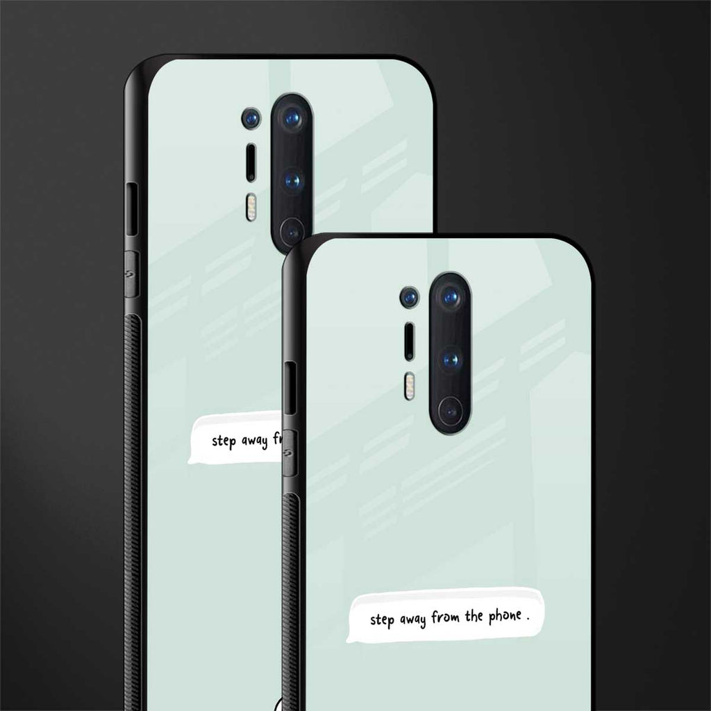 step away from the phone glass case for oneplus 8 pro image-2