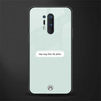 step away from the phone glass case for oneplus 8 pro image
