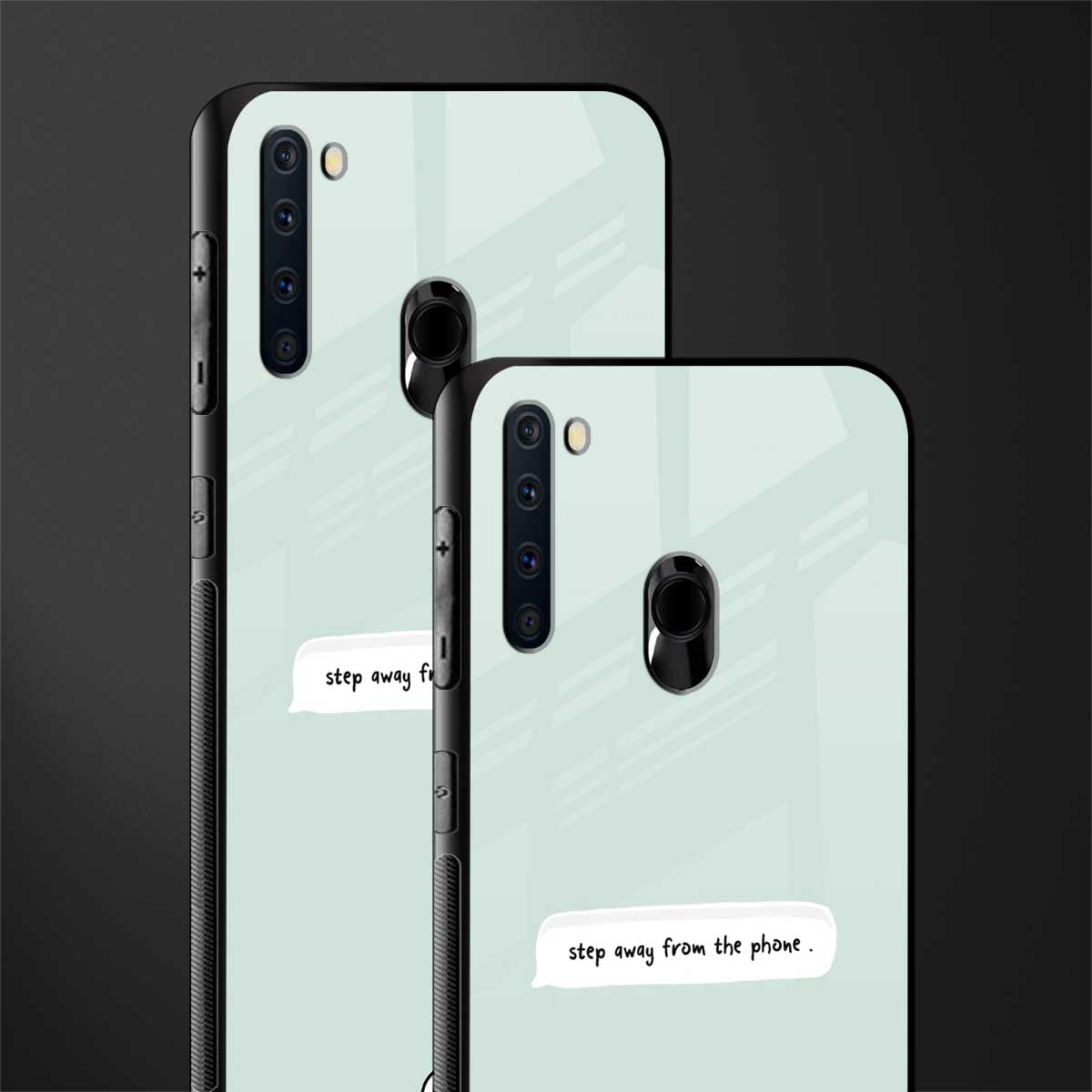 step away from the phone glass case for samsung a21 image-2