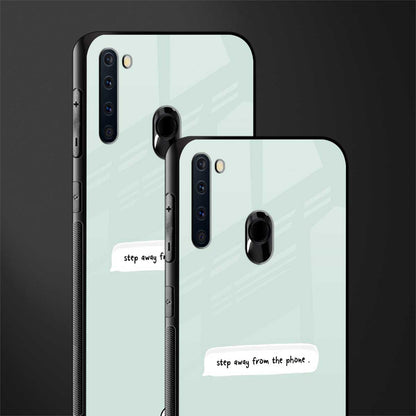 step away from the phone glass case for samsung a21 image-2
