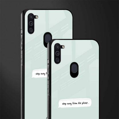 step away from the phone glass case for samsung a11 image-2