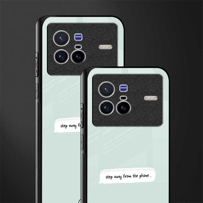 step away from the phone glass case for vivo x80 image-2