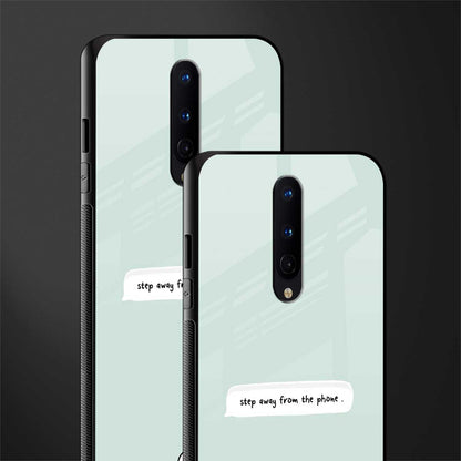 step away from the phone glass case for oneplus 8 image-2