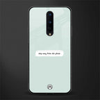 step away from the phone glass case for oneplus 8 image