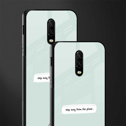step away from the phone glass case for oneplus 6t image-2