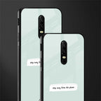 step away from the phone glass case for oneplus 6 image-2