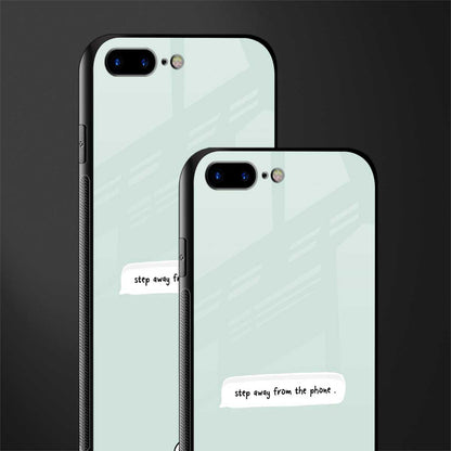 step away from the phone glass case for iphone 7 plus image-2