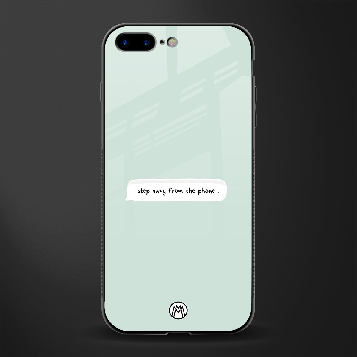 step away from the phone glass case for iphone 8 plus image