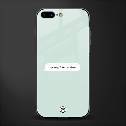 step away from the phone glass case for iphone 8 plus image