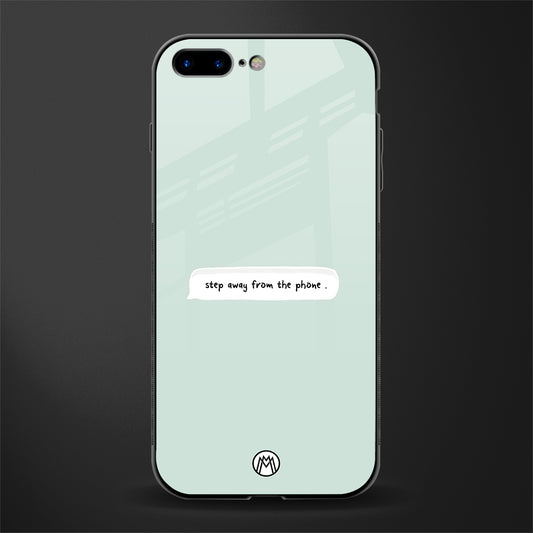 step away from the phone glass case for iphone 8 plus image
