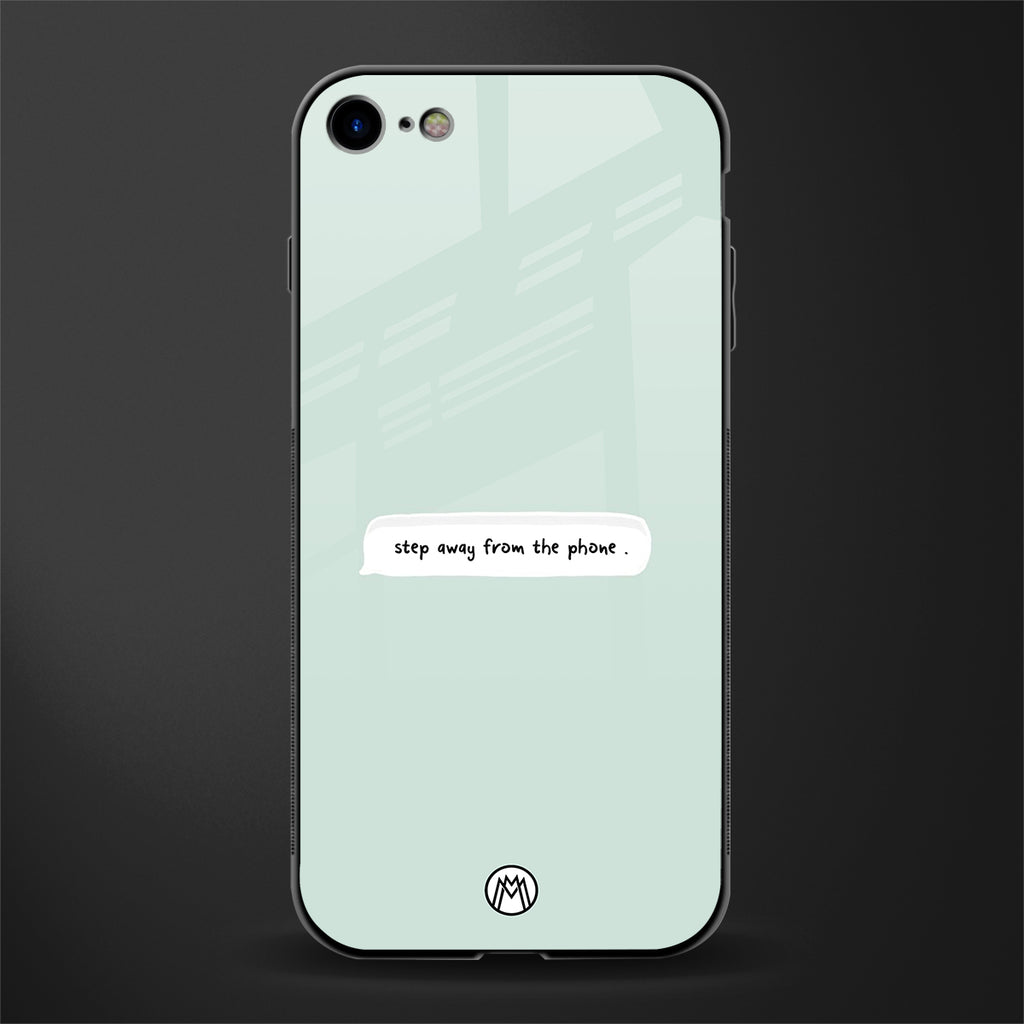 step away from the phone glass case for iphone se 2020 image