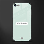 step away from the phone glass case for iphone se 2020 image