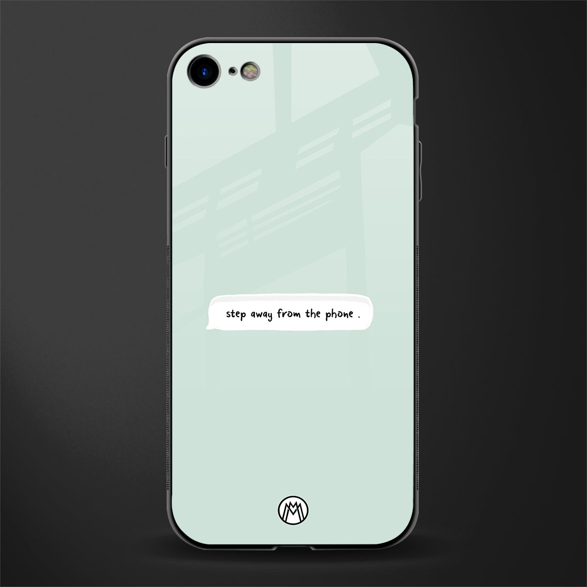 step away from the phone glass case for iphone se 2020 image