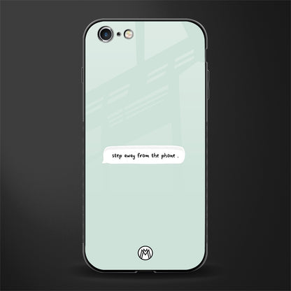 step away from the phone glass case for iphone 6 plus image