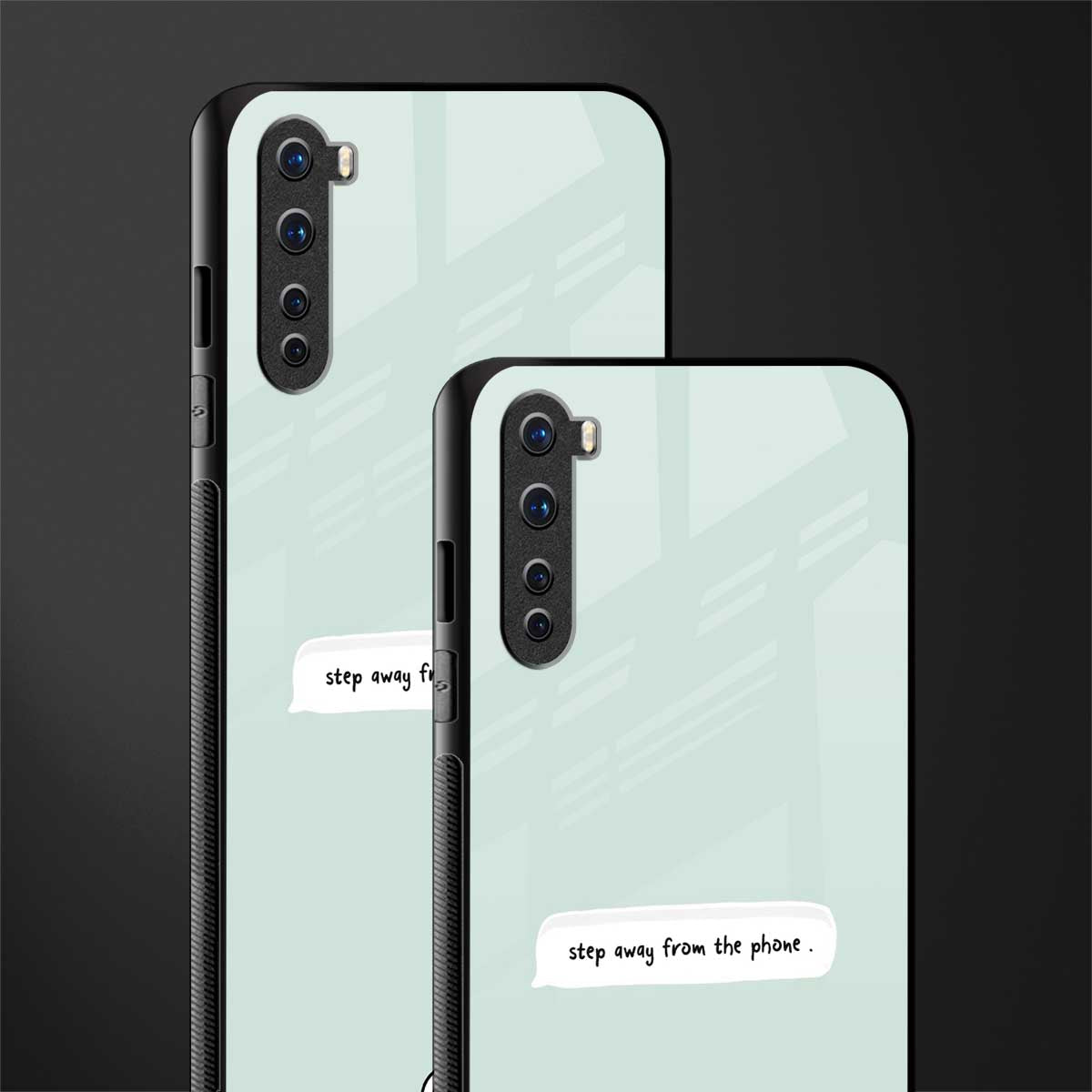 step away from the phone glass case for oneplus nord ac2001 image-2