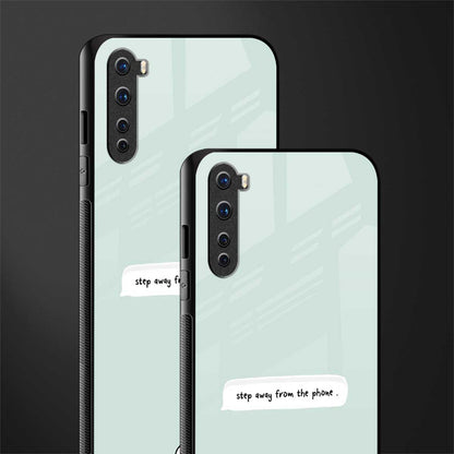 step away from the phone glass case for oneplus nord ac2001 image-2