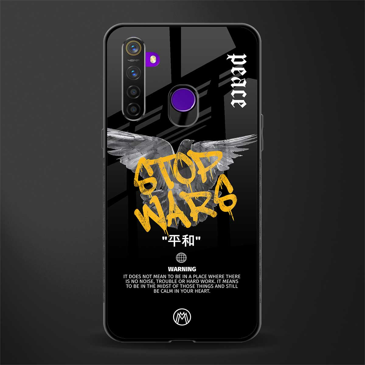 stop wars glass case for realme 5 image