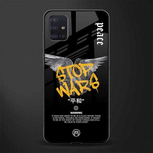 stop wars glass case for samsung galaxy a71 image