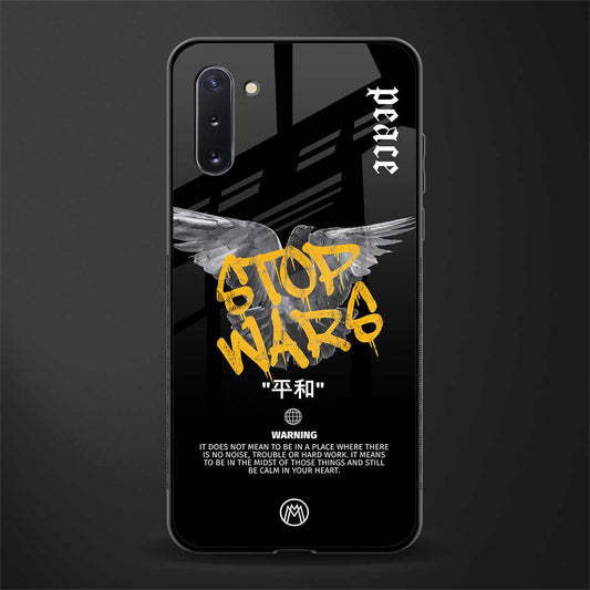 stop wars glass case for samsung galaxy note 10 image