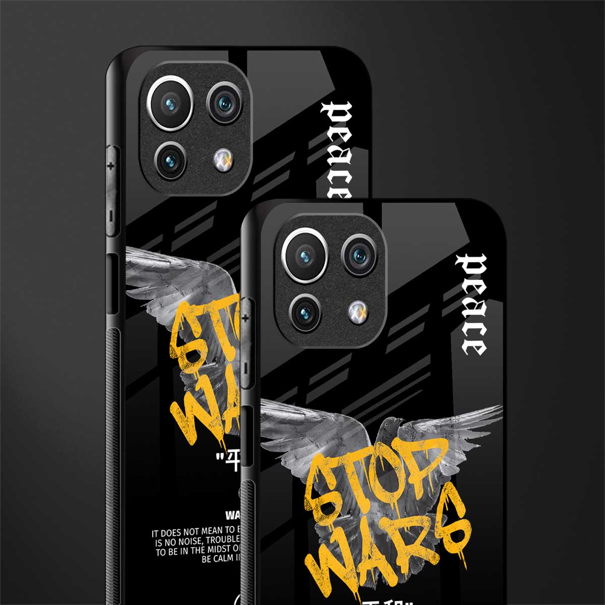 stop wars glass case for mi 11 lite image-2