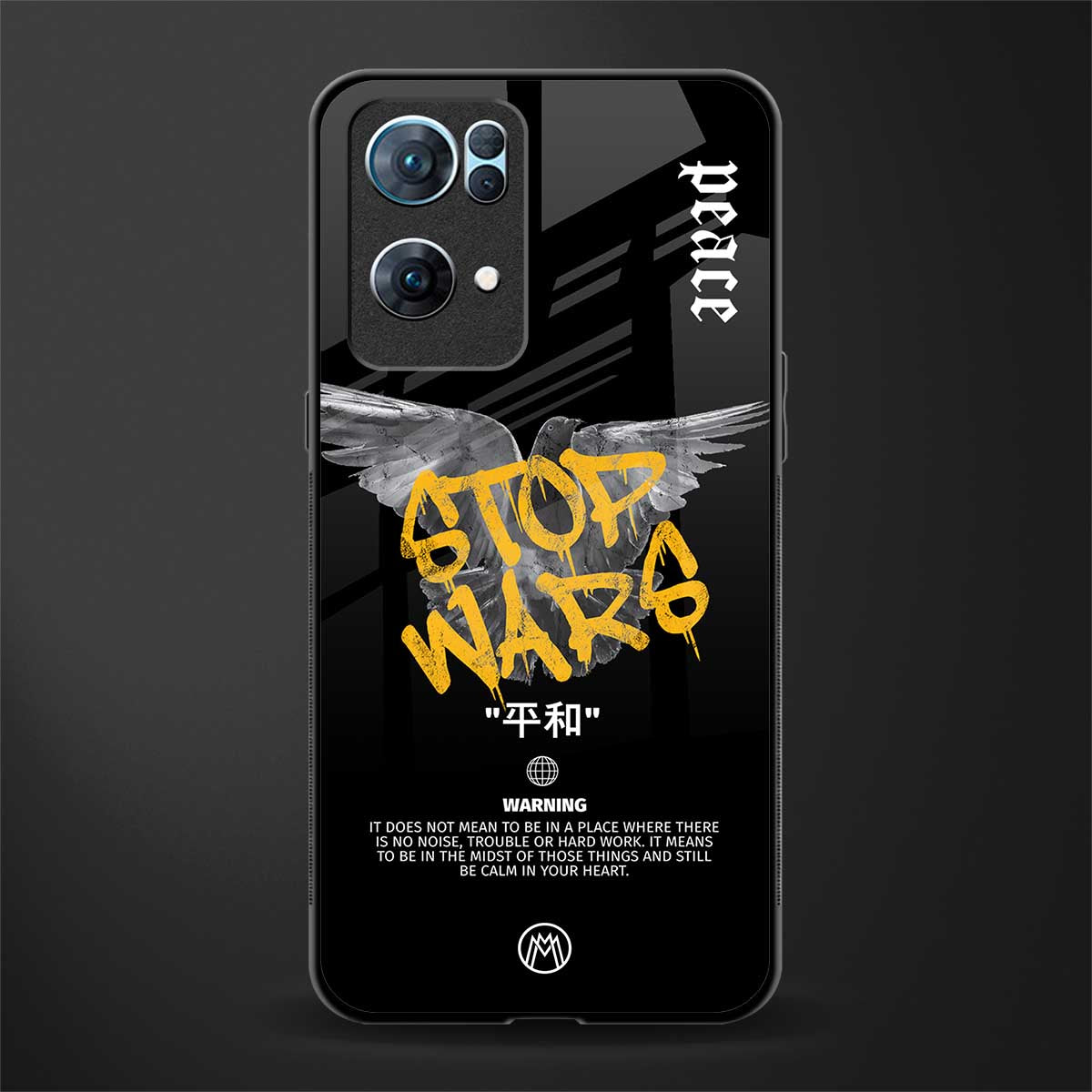 stop wars glass case for oppo reno7 pro 5g image