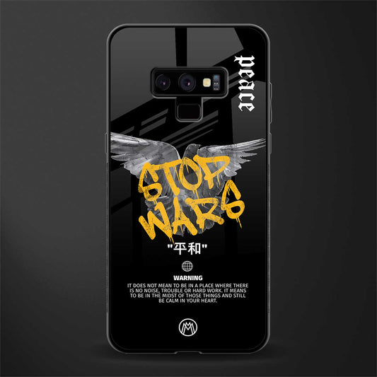 stop wars glass case for samsung galaxy note 9 image