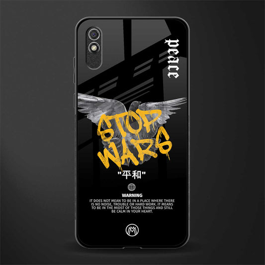 stop wars glass case for redmi 9i image