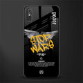stop wars glass case for redmi 9a image
