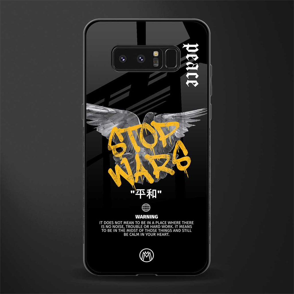 stop wars glass case for samsung galaxy note 8 image