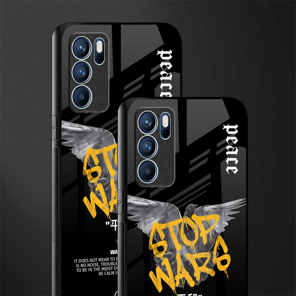 stop wars glass case for oppo reno6 pro 5g image-2
