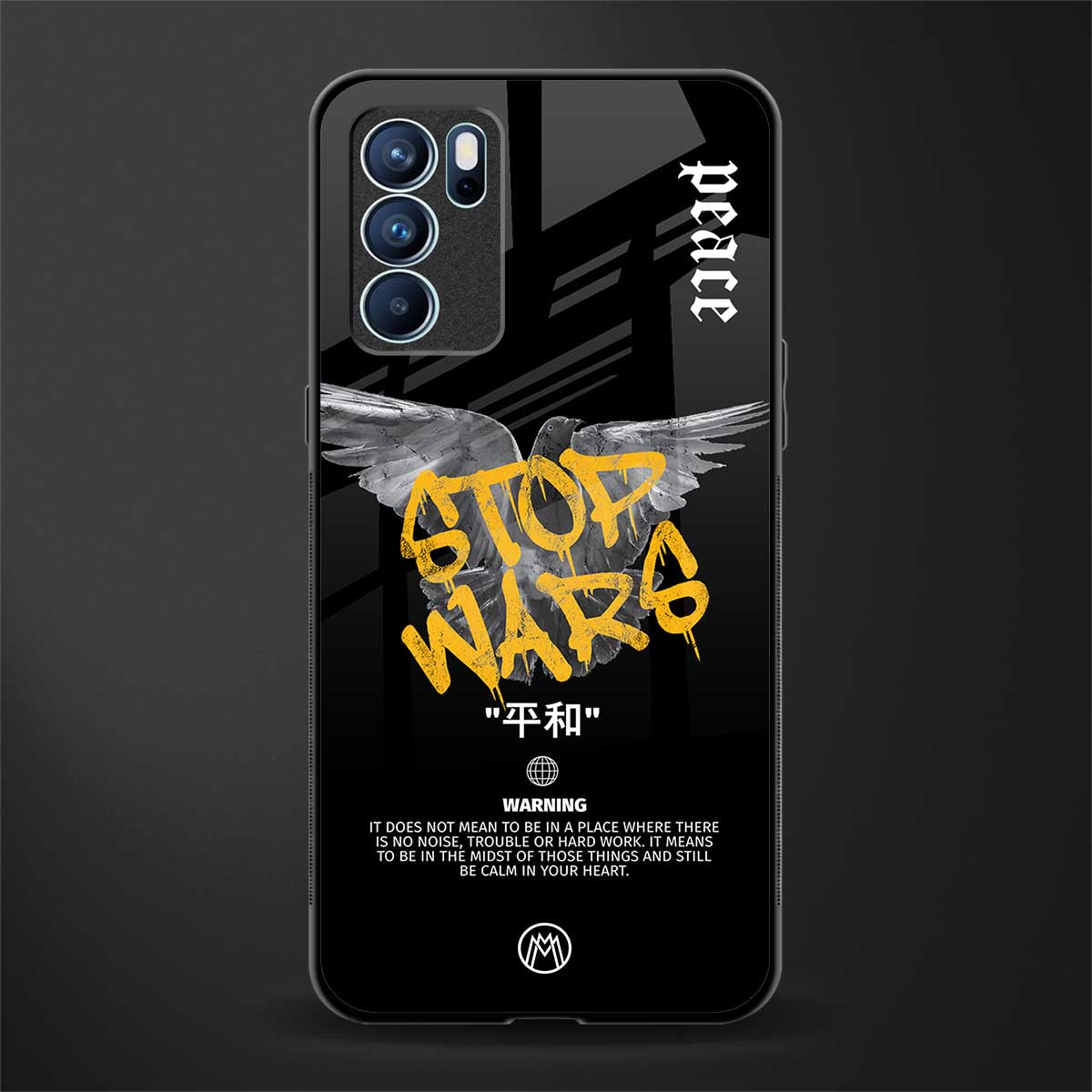 stop wars glass case for oppo reno6 5g image