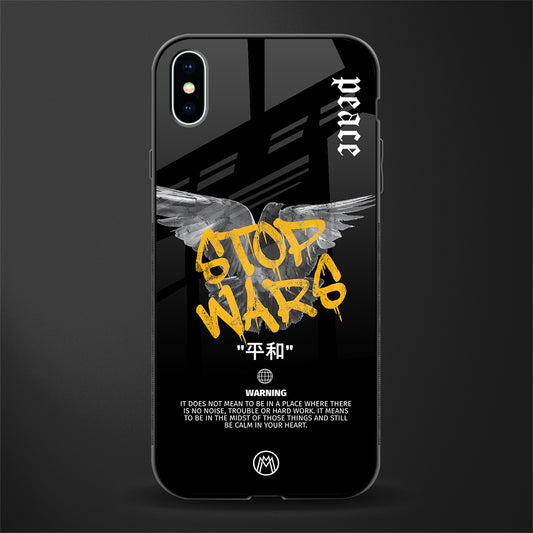 stop wars glass case for iphone xs max image
