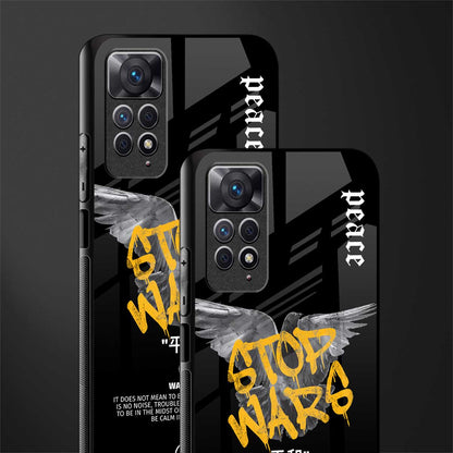 stop wars back phone cover | glass case for redmi note 11 pro plus 4g/5g