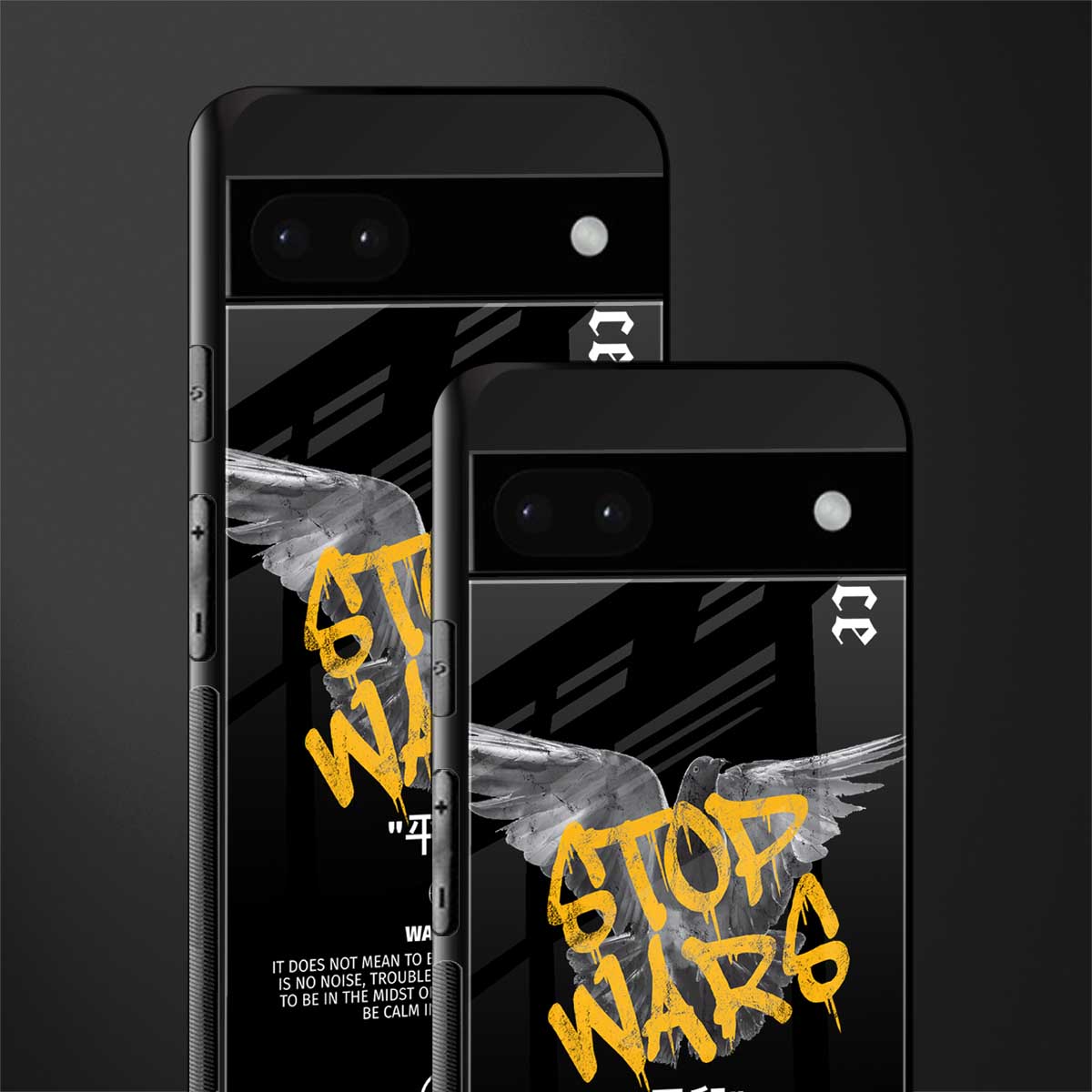 stop wars back phone cover | glass case for google pixel 6a