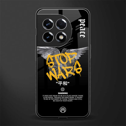 stop wars back phone cover | glass case for oneplus 11r