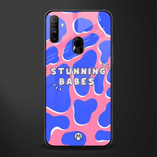 stunning babes glass case for realme narzo 20a image