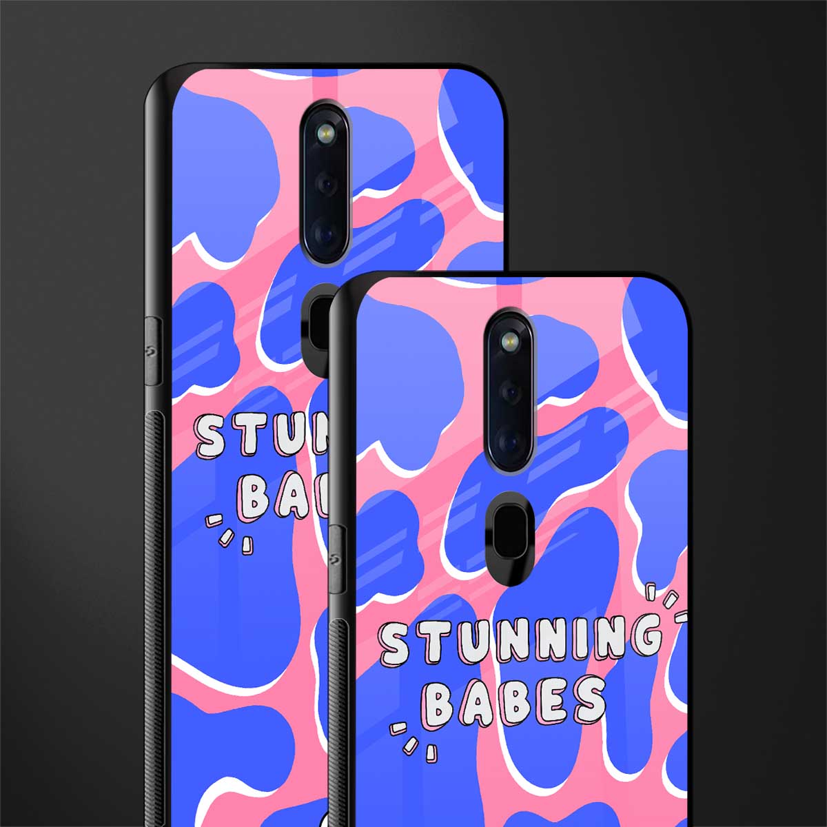 stunning babes glass case for oppo f11 pro image-2