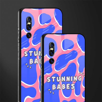 stunning babes glass case for vivo v15 pro image-2