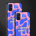 stunning babes glass case for samsung galaxy a71 image-2