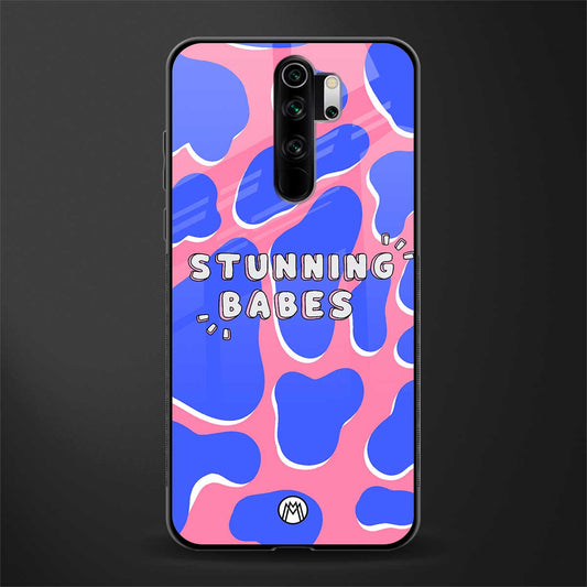 stunning babes glass case for redmi note 8 pro image