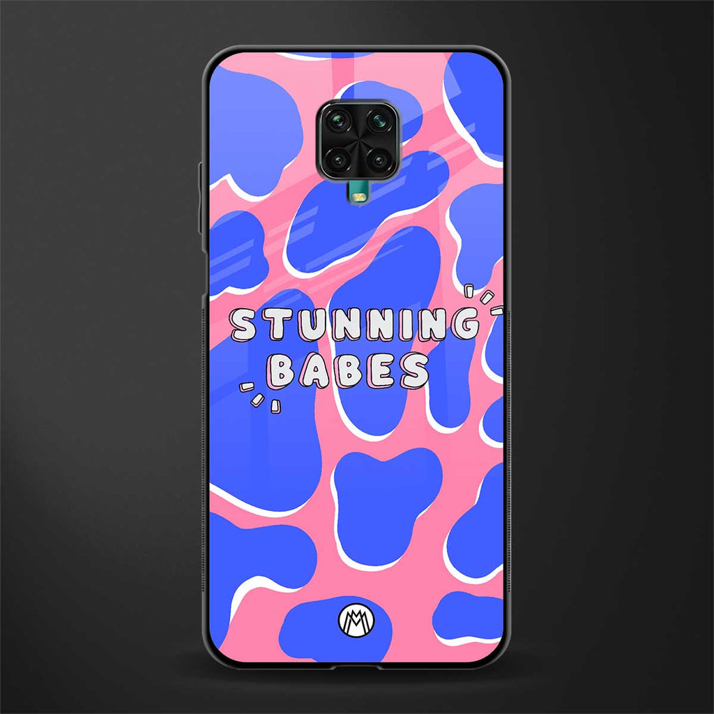 stunning babes glass case for redmi note 9 pro image