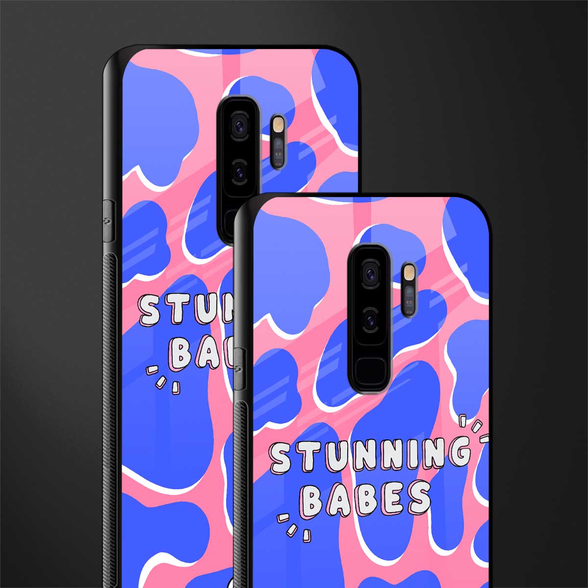 stunning babes glass case for samsung galaxy s9 plus image-2