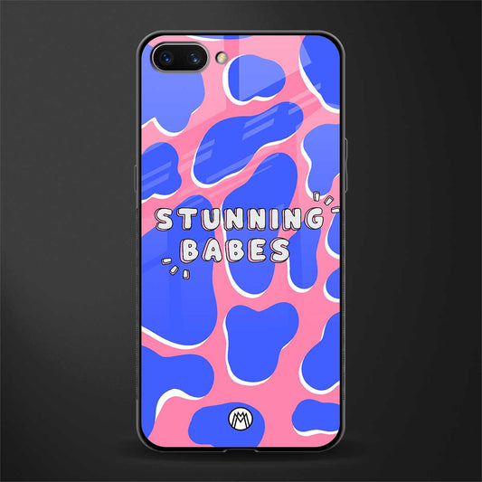 stunning babes glass case for realme c1 image