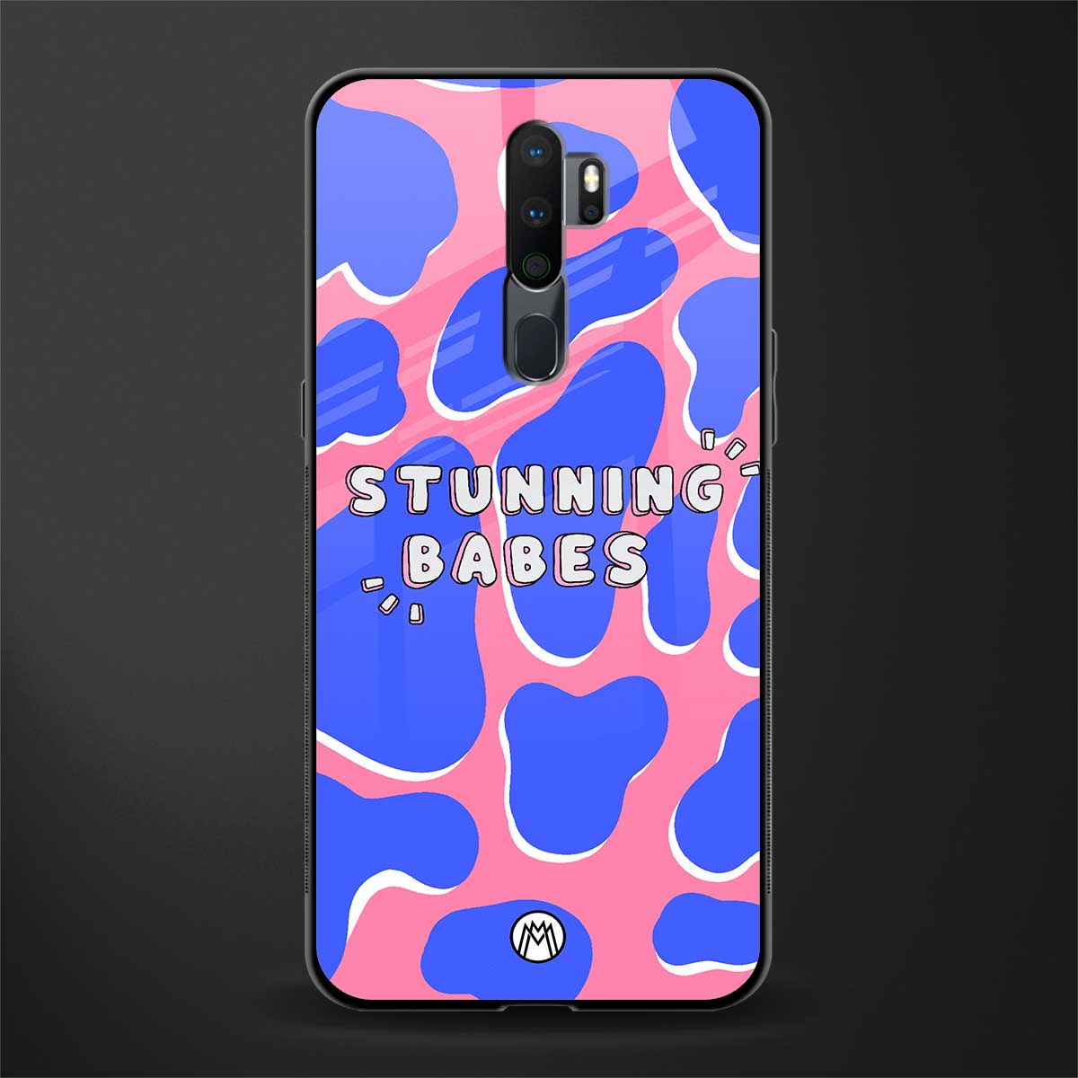stunning babes glass case for oppo a9 2020 image